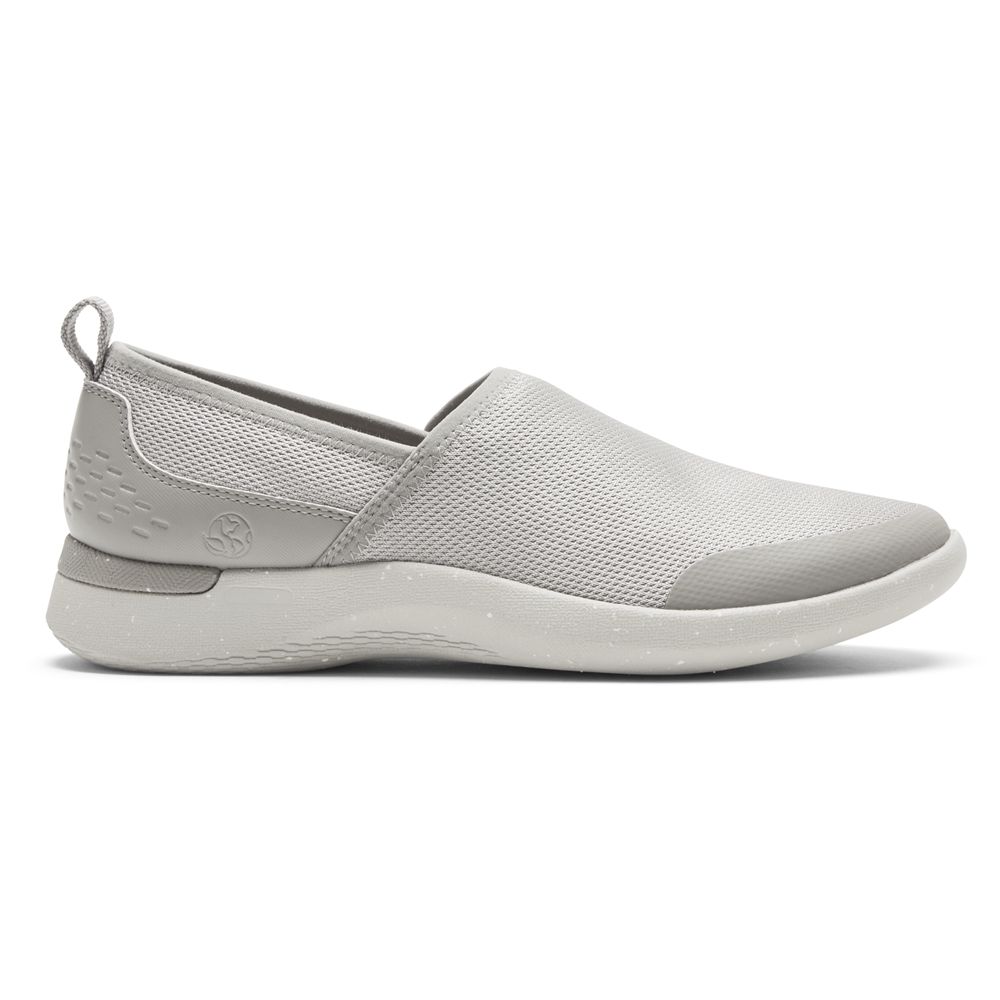 Sapatos Slip-On Rockport Truflex Fly Washable Knit Senhora - Cinzentas ( 584-IAKWLH )